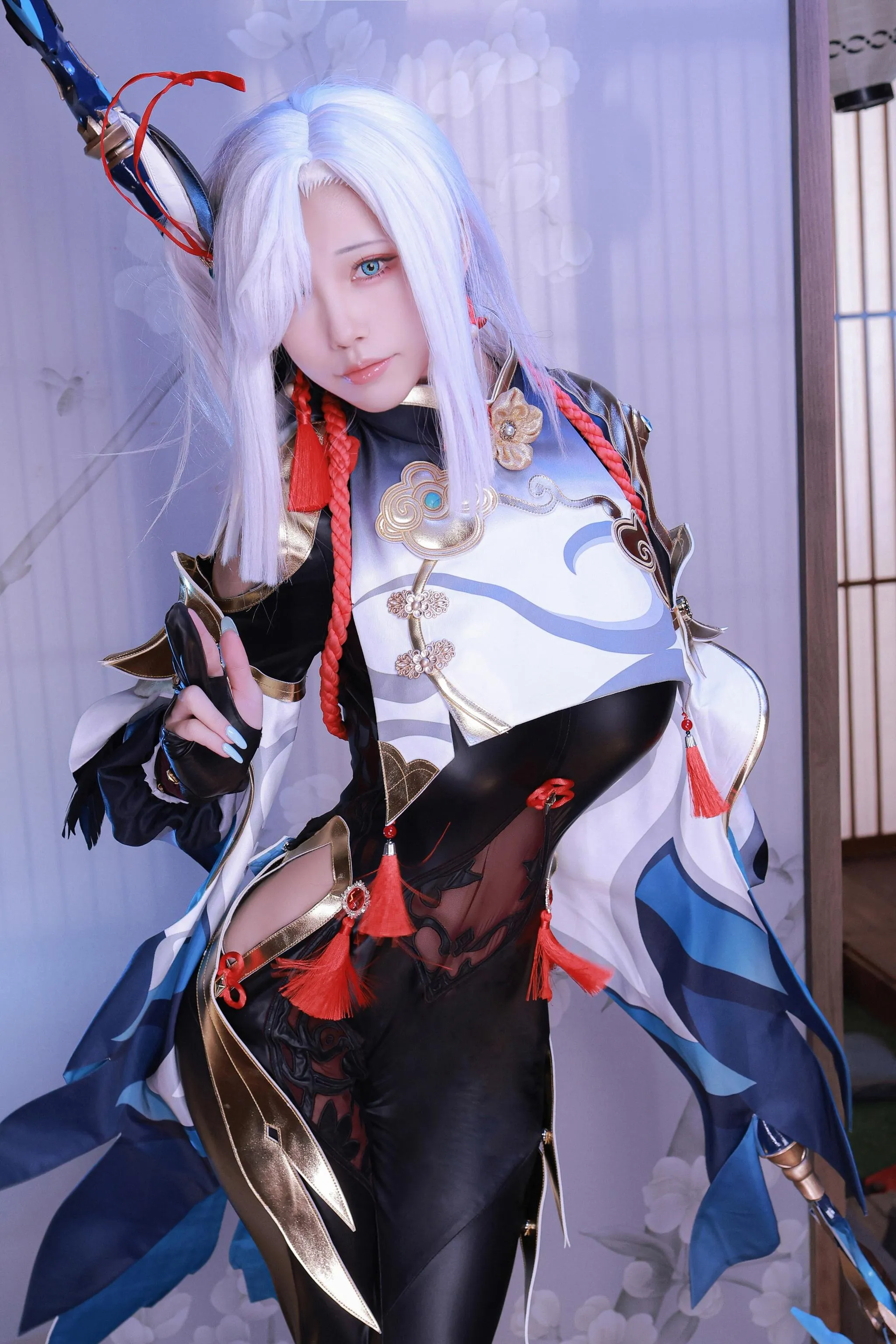 水淼Aqua – NO.110 原神 申鹤 [90P]插图